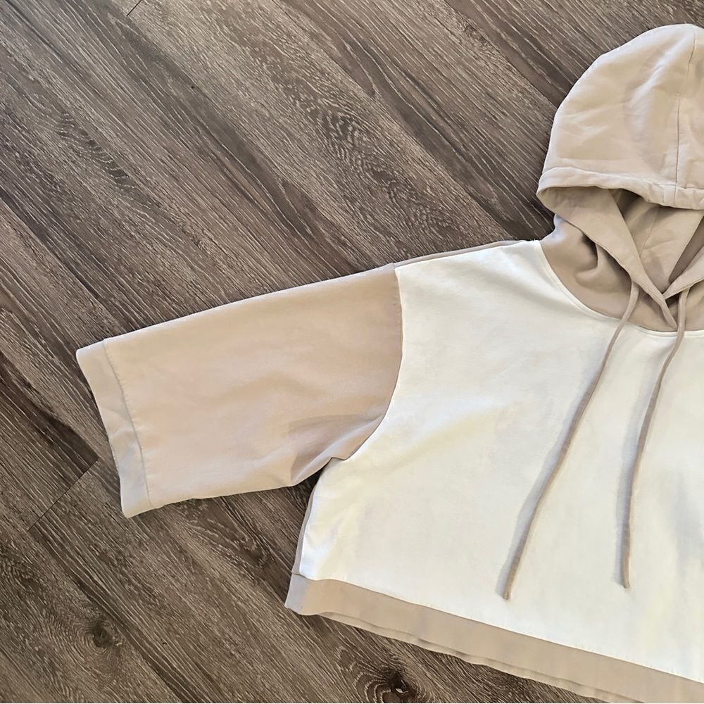 Nap Two-Tone Drawstring Hoodie - Picture 3 of 8